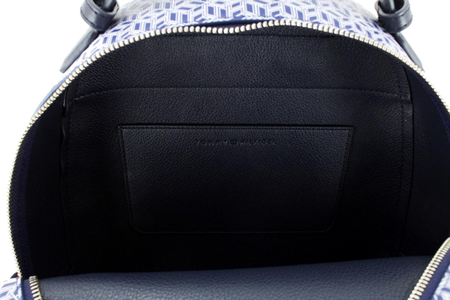 Damenrucksack Tommy Hilfiger Iconic Backpack Monogram blau