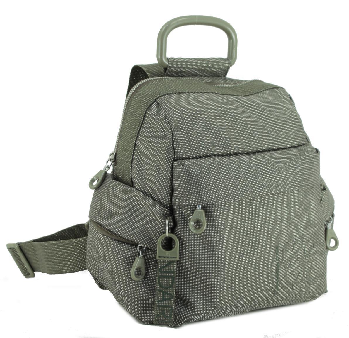 Damenrucksack grün glitzer Mandarina Duck Backpack MD20 Lux