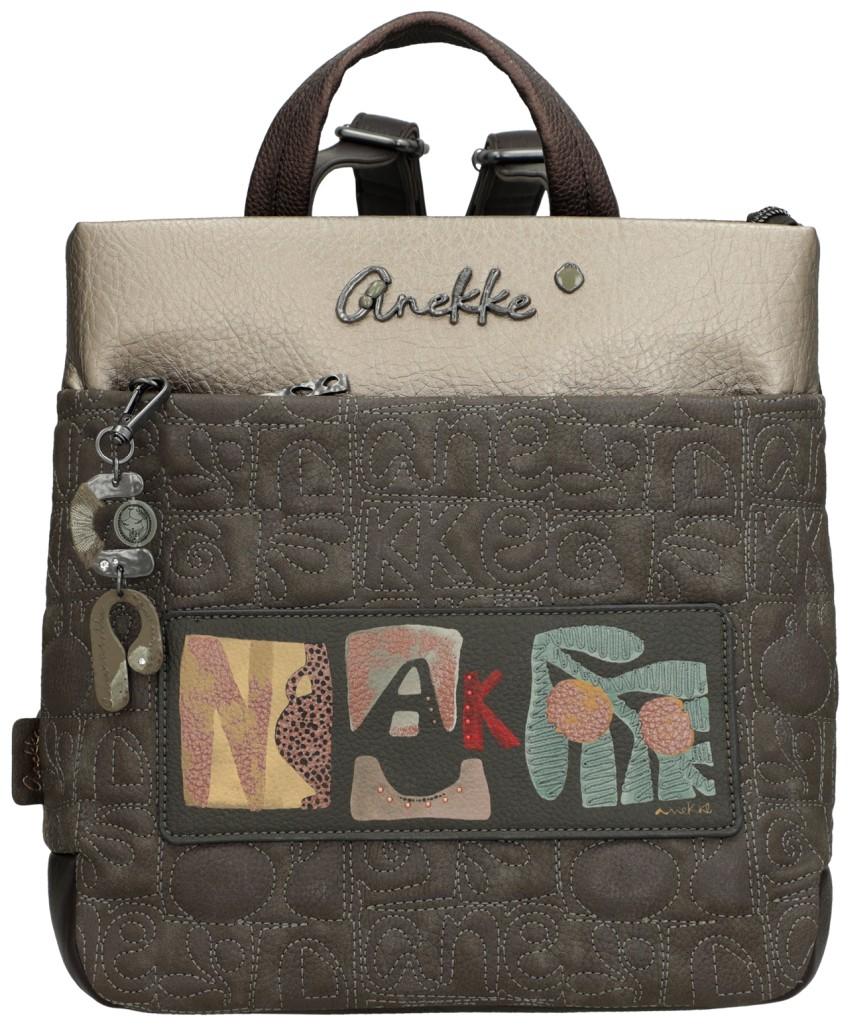 Damenrucksack mit Stickerei Prägung Anekke Muse Amphora 