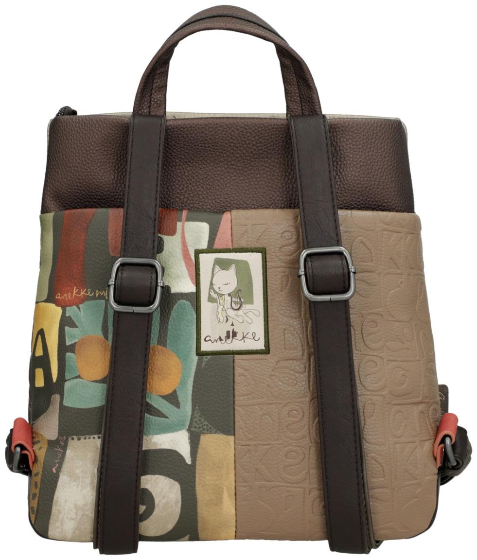 Damenrucksack mit Stickerei Prägung Anekke Muse Amphora 