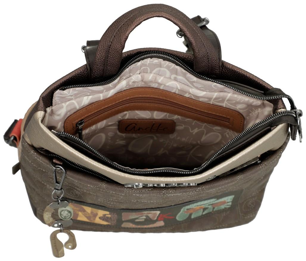 Damenrucksack mit Stickerei Prägung Anekke Muse Amphora 