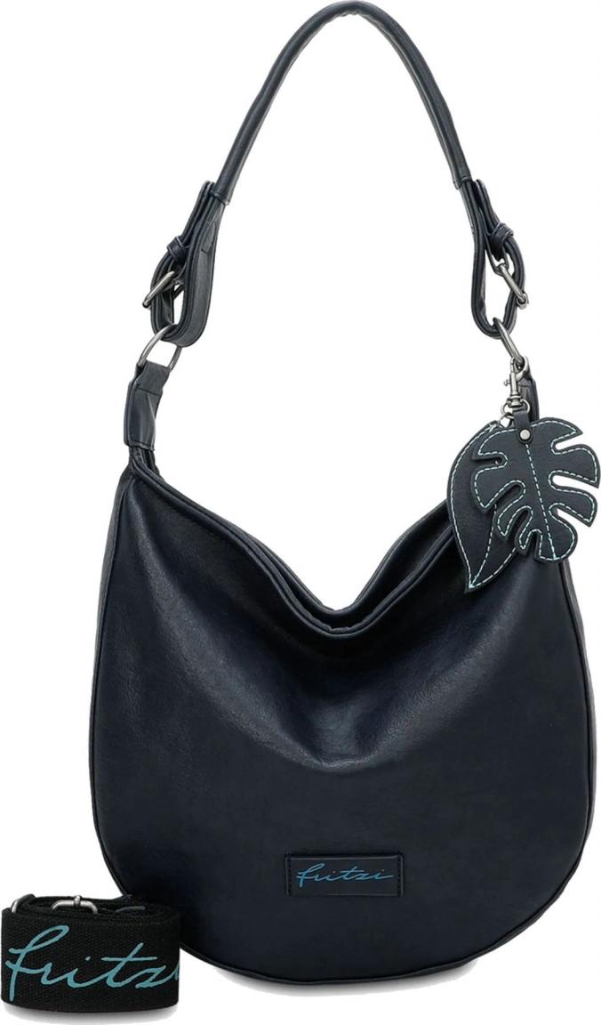 Damentasche Eco Hobo Fritzi aus Preußen Blue nachhaltig
