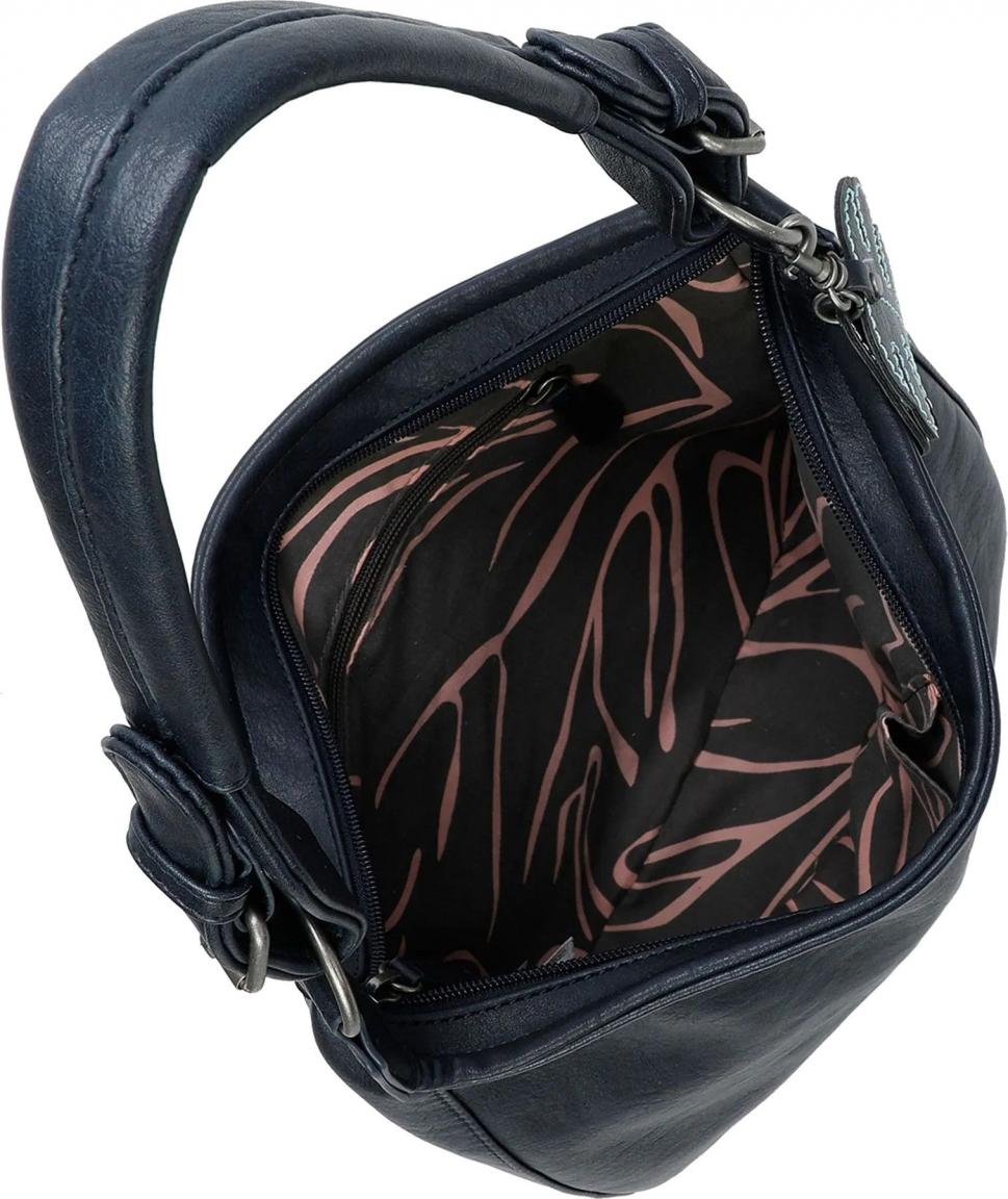 Damentasche Eco Hobo Fritzi aus Preußen Blue nachhaltig