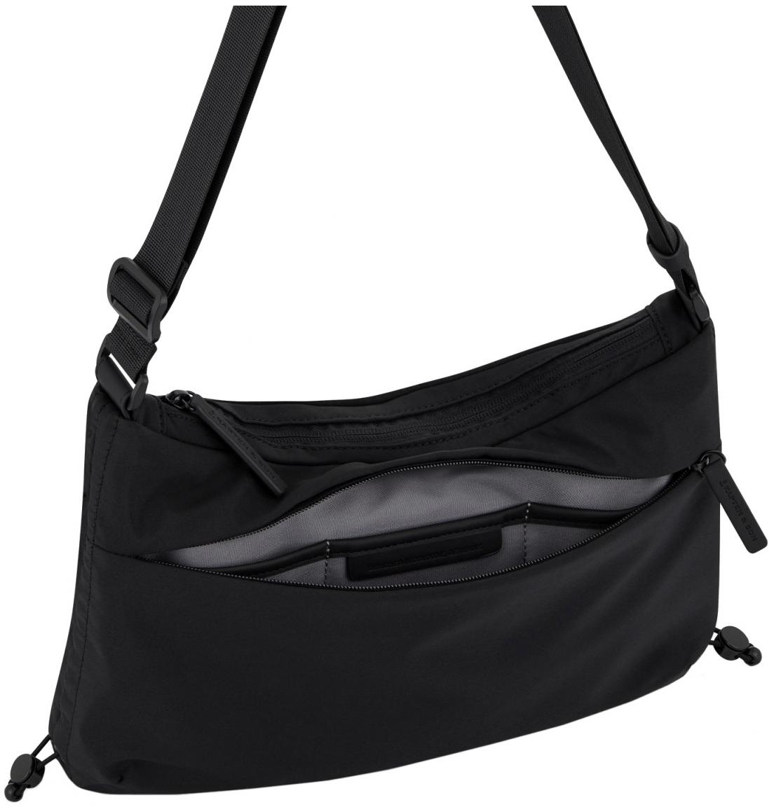 Damentasche Kapten & Son All Black Skara Small klassisch