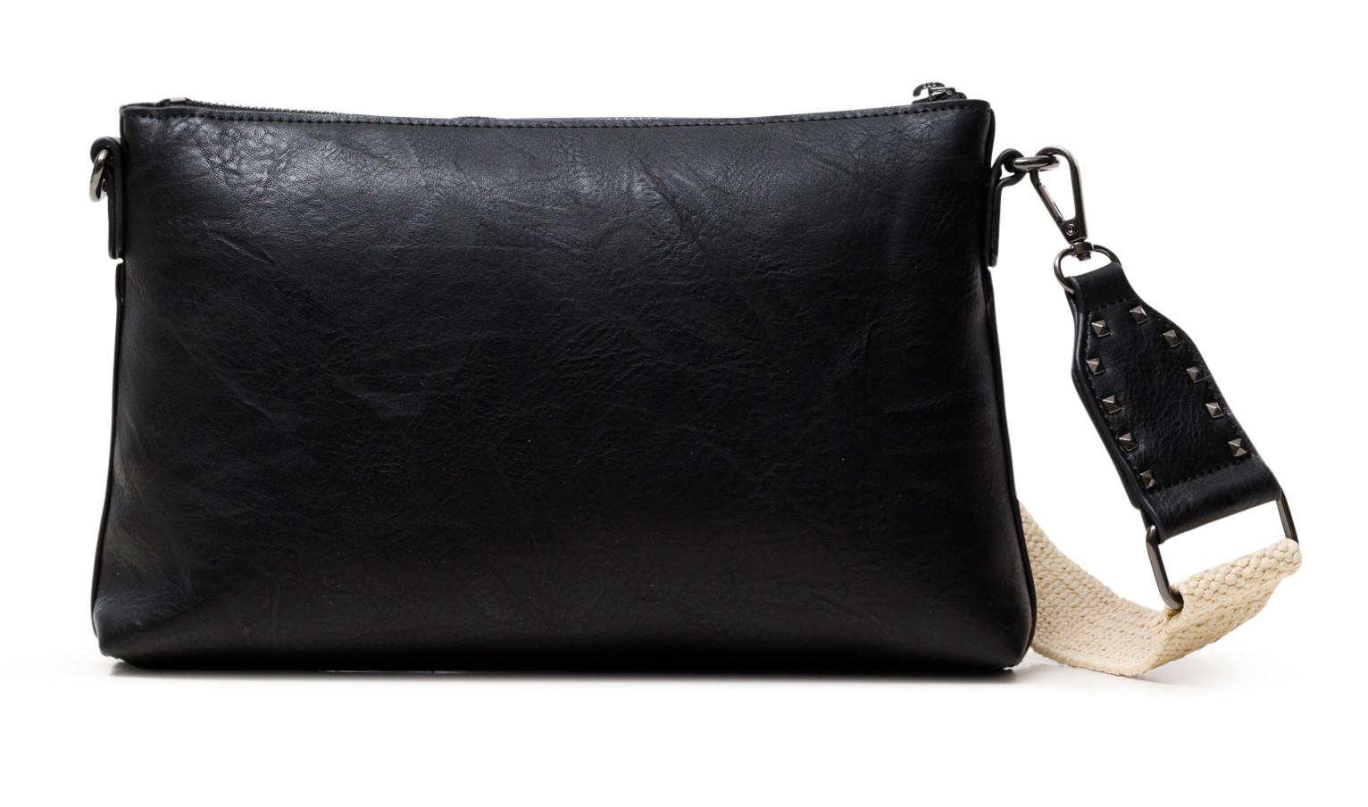 Damentasche schwarz Stickerei Desigual Lyrics Durban