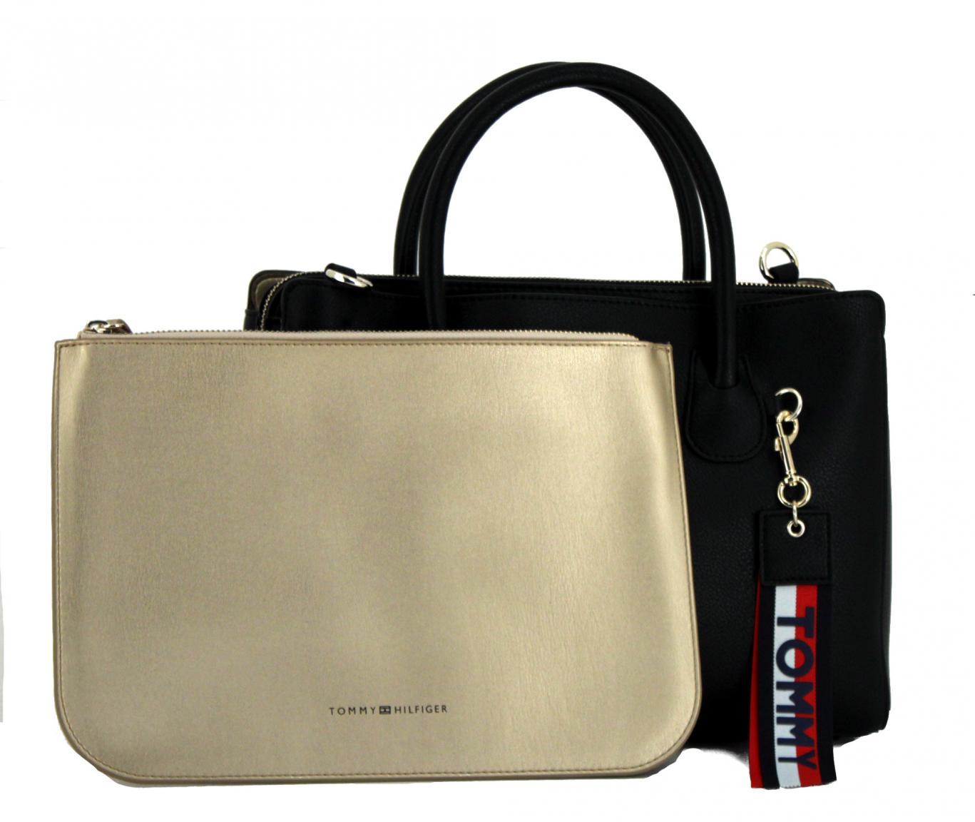 Damentasche weiß blau Tommy Hilfiger Charming Work Bag Etui