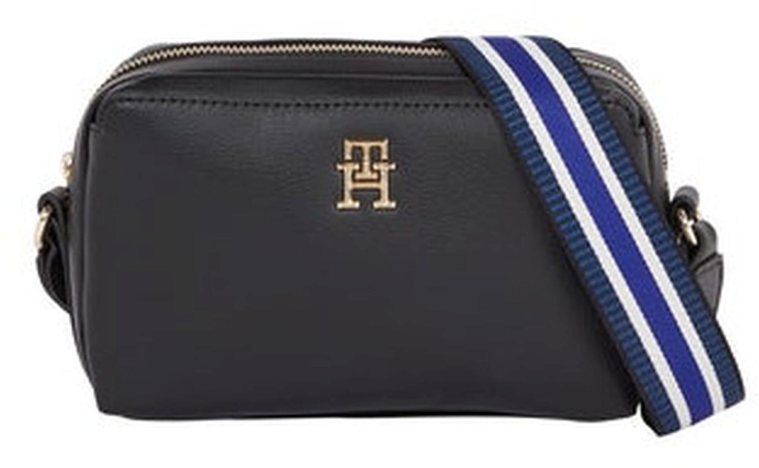 Damenumhängetasche Tommy Hilfiger Black Tommy Life Camera Bag Schwarz