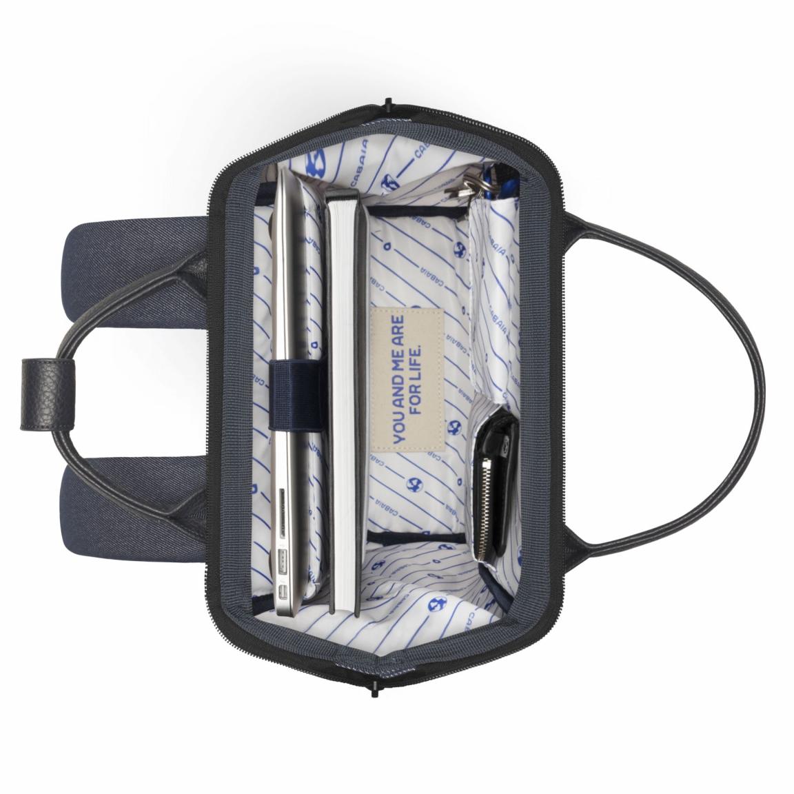 Dark Denim Daypack Small Adventurer CABAIA Namur Blue Navy