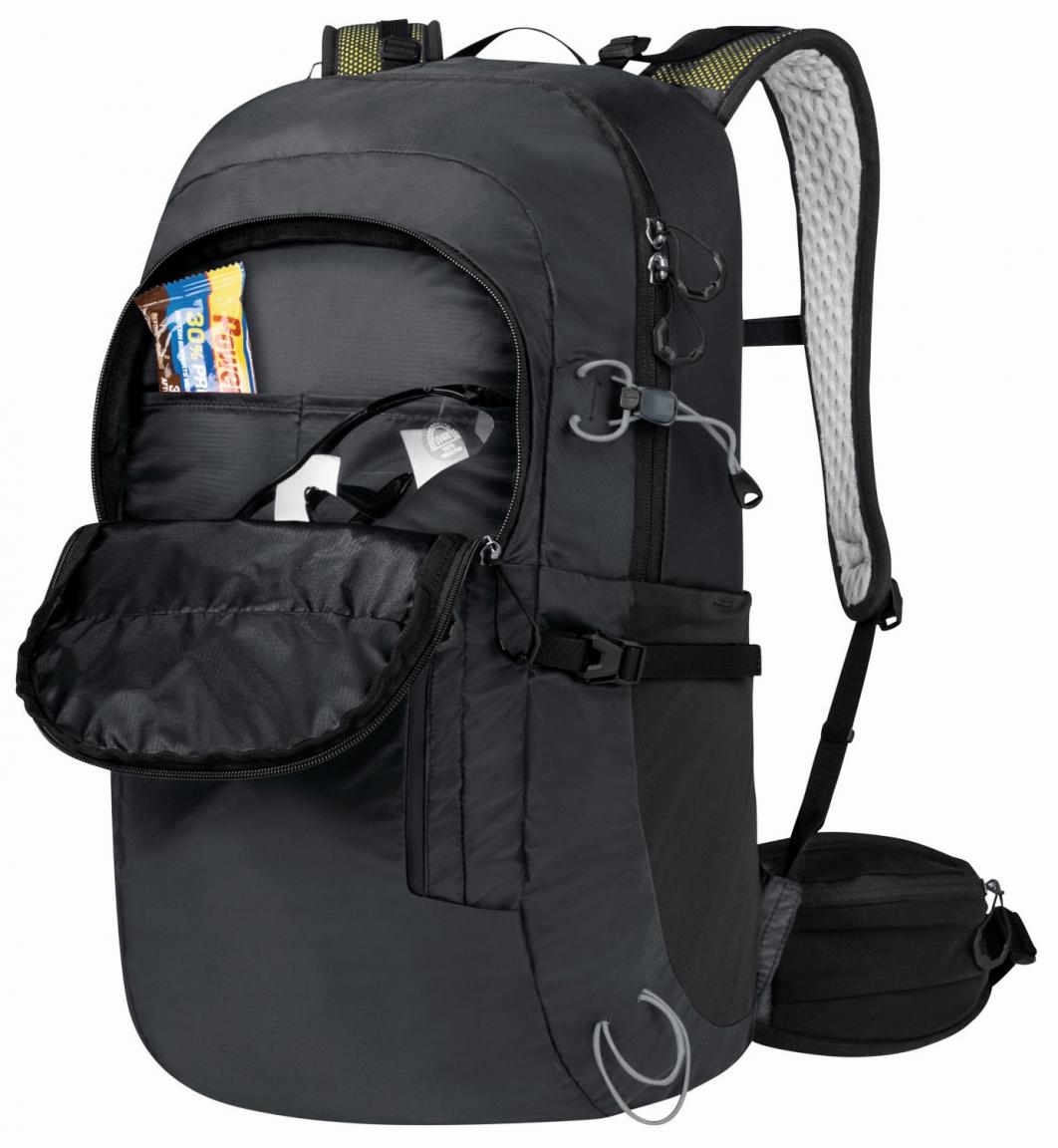 Dark Sea sportliche Wanderrucksack Jack Wolfskin blau Athmos Shape 24