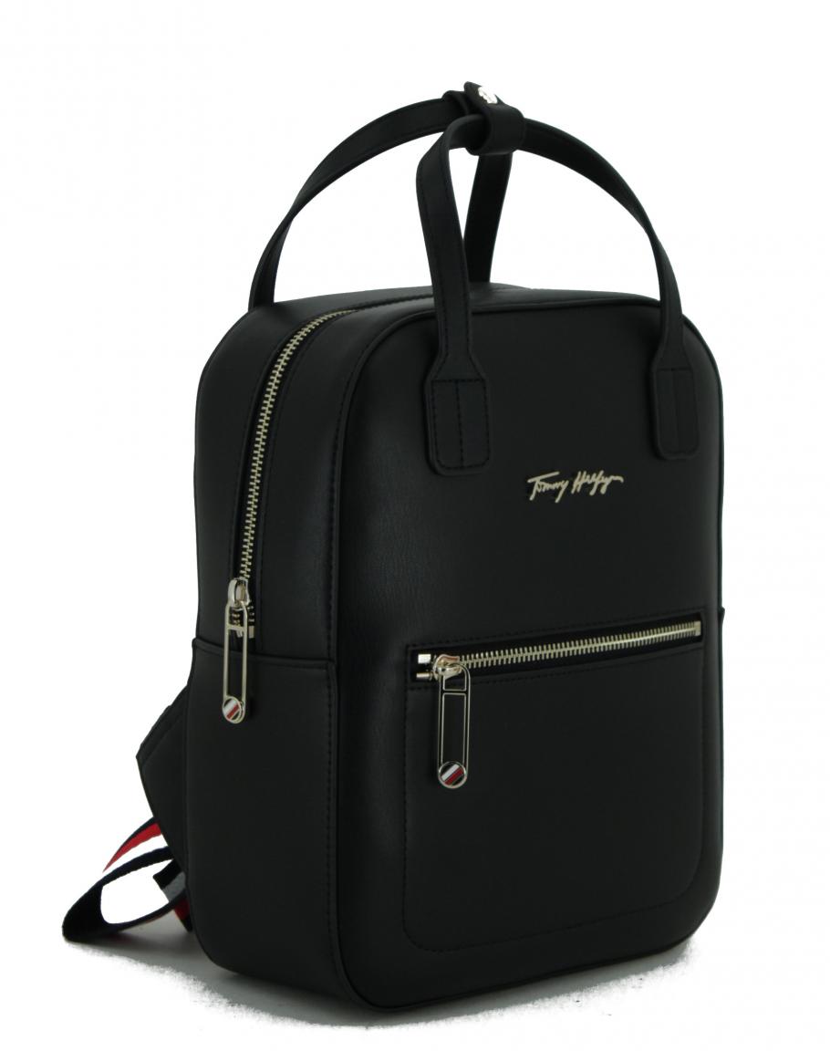 Day Pack Tommy Hilfiger Iconic Tommy Backpack black schwarz