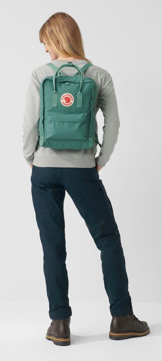 Daypack Confetti Pattern Fjällräven Kanken Frost Green 