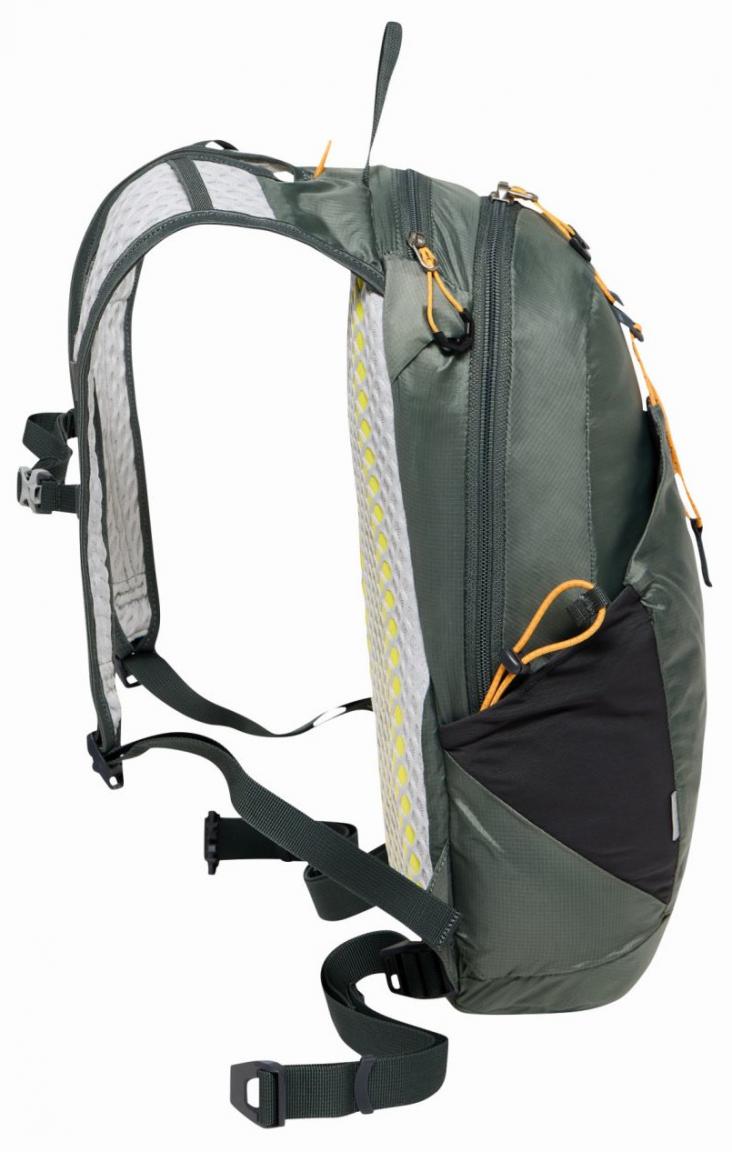 Daypack Radtour Jack Wolfskin grün Moab Jam 10 Liter Gecko Green