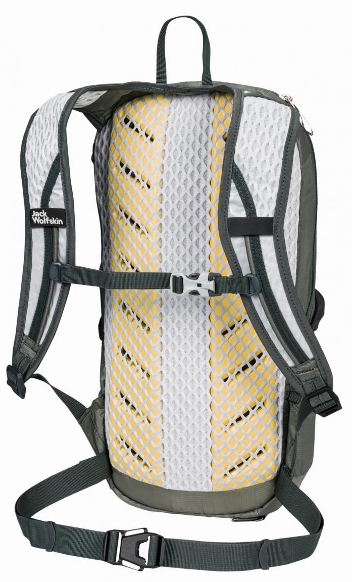 Daypack Radtour Jack Wolfskin grün Moab Jam 10 Liter Gecko Green
