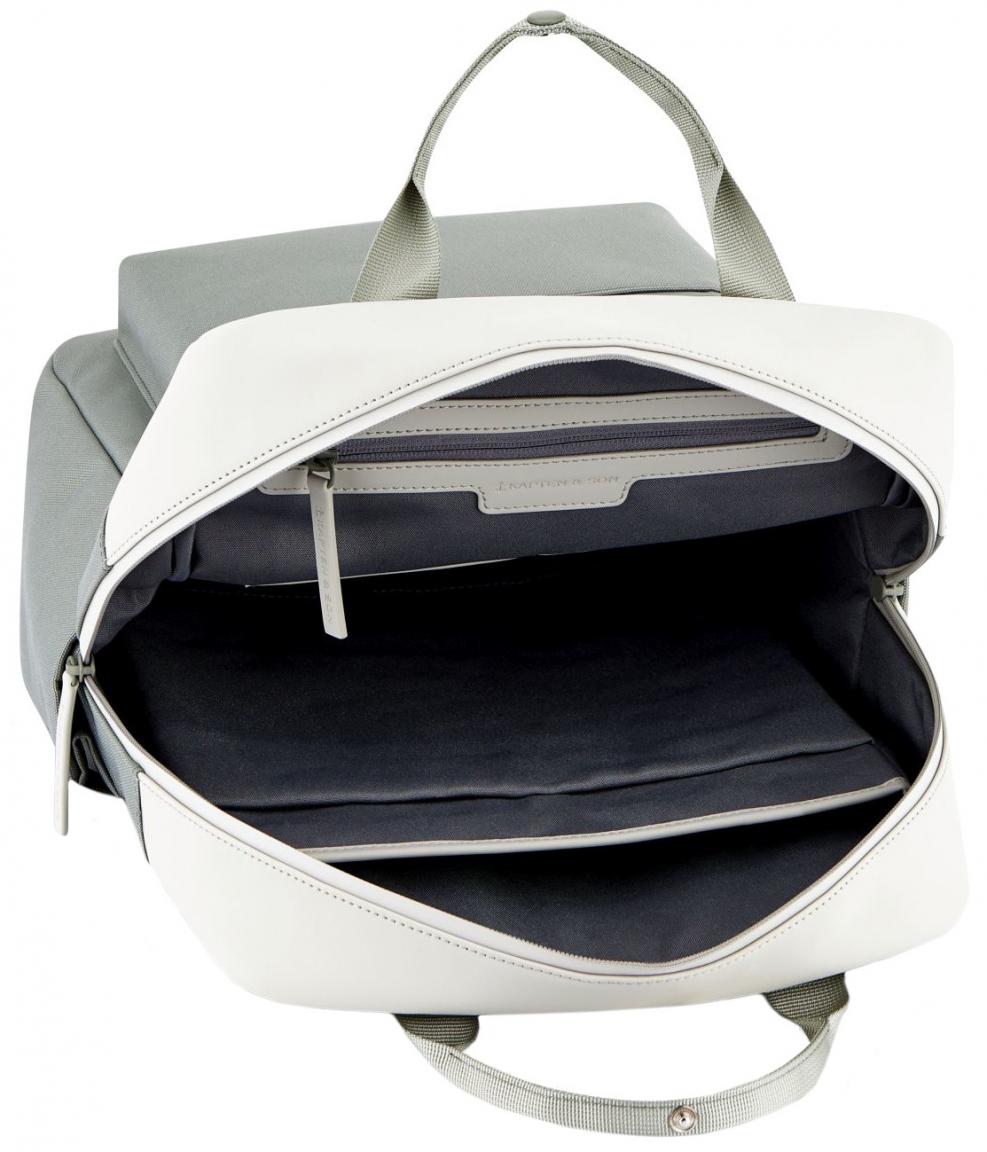 Daypack grün Kapten & Son Bergen Pro Muted Sage Laptopfach
