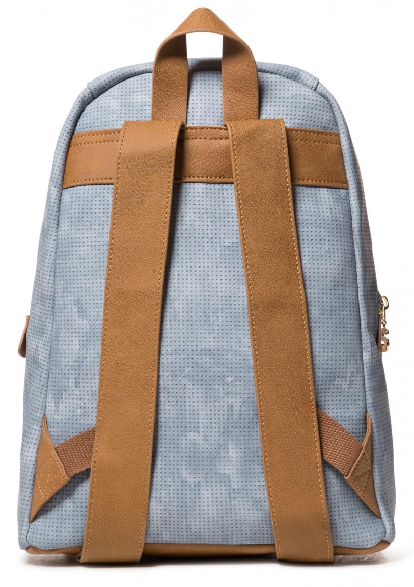 Desigual Atila Lima Mandala bestickt hellblau Prägung Rucksack