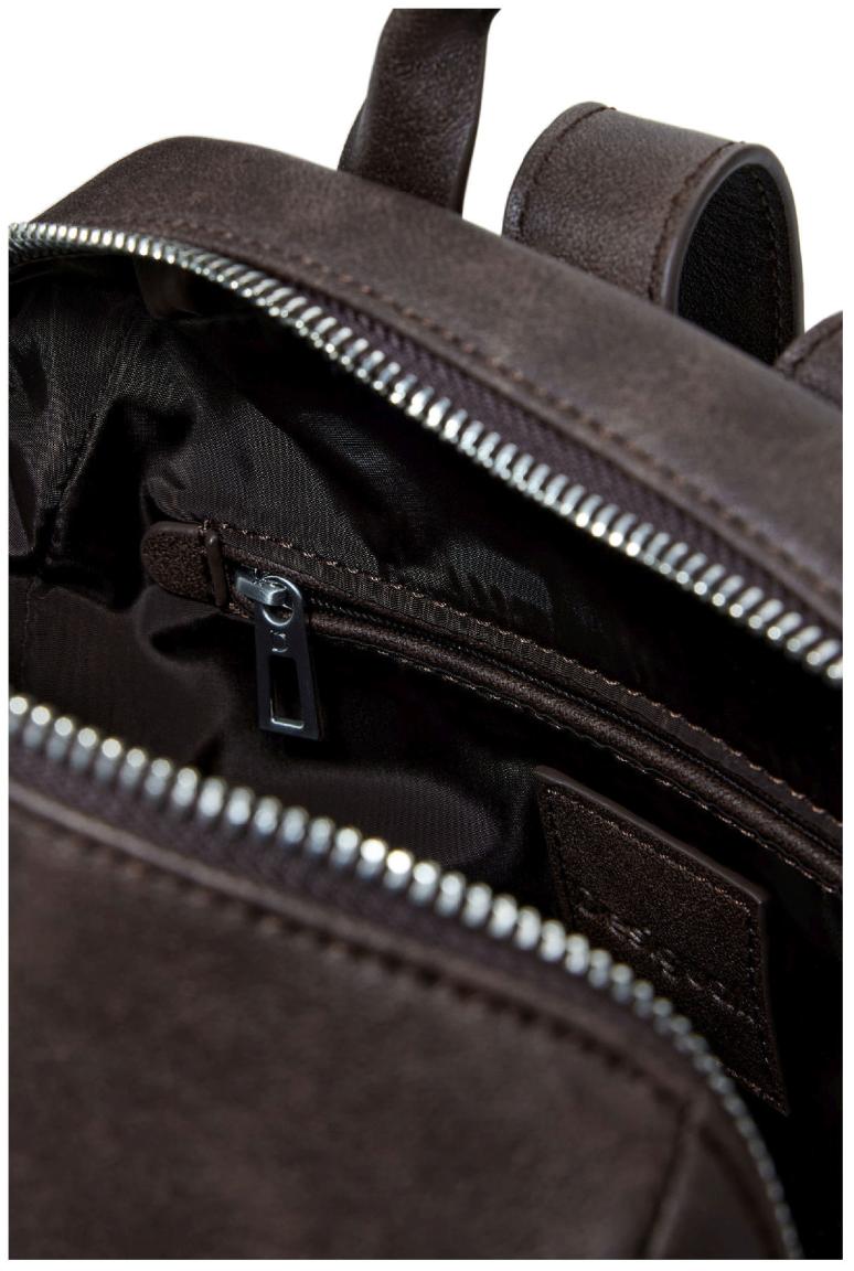 Desigual Backpack braun Poker Face Nieten Chocolate Chester mini