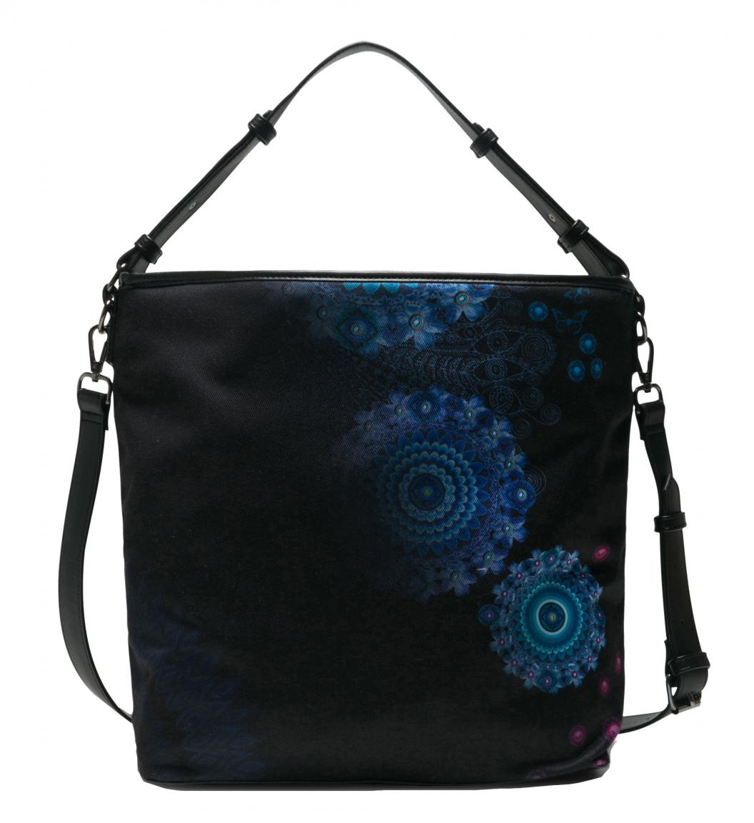 Desigual Beuteltasche Bols Bollywood Olesa Pailletten schwarz