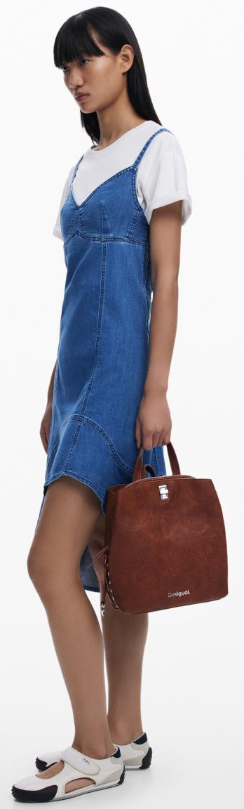 Desigual Citypack Camel bestickt Dejavu Sumy Mini