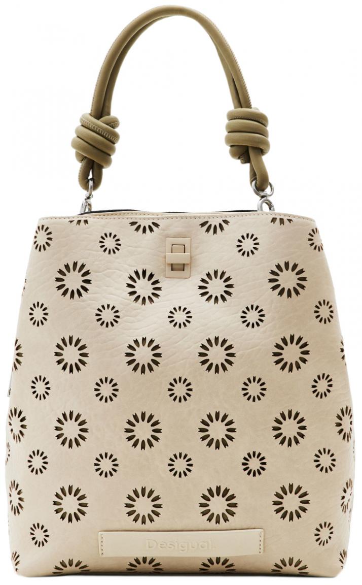 Desigual Damenrucksack Stanzung Amorina Crudo Beige Sumy