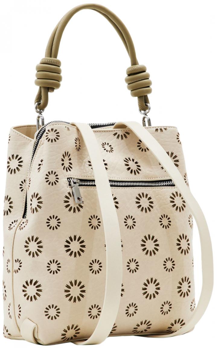 Desigual Damenrucksack Stanzung Amorina Crudo Beige Sumy