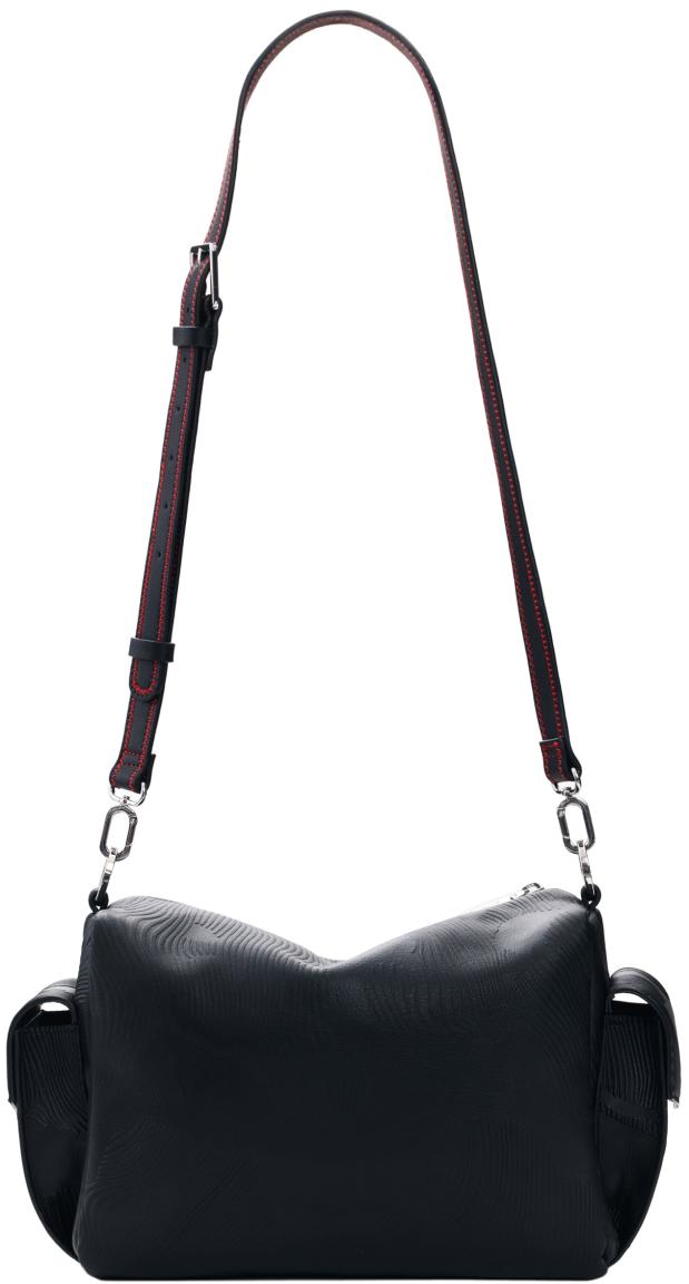 Desigual Damentasche schwarz Habana floral Mirenis Stickerei