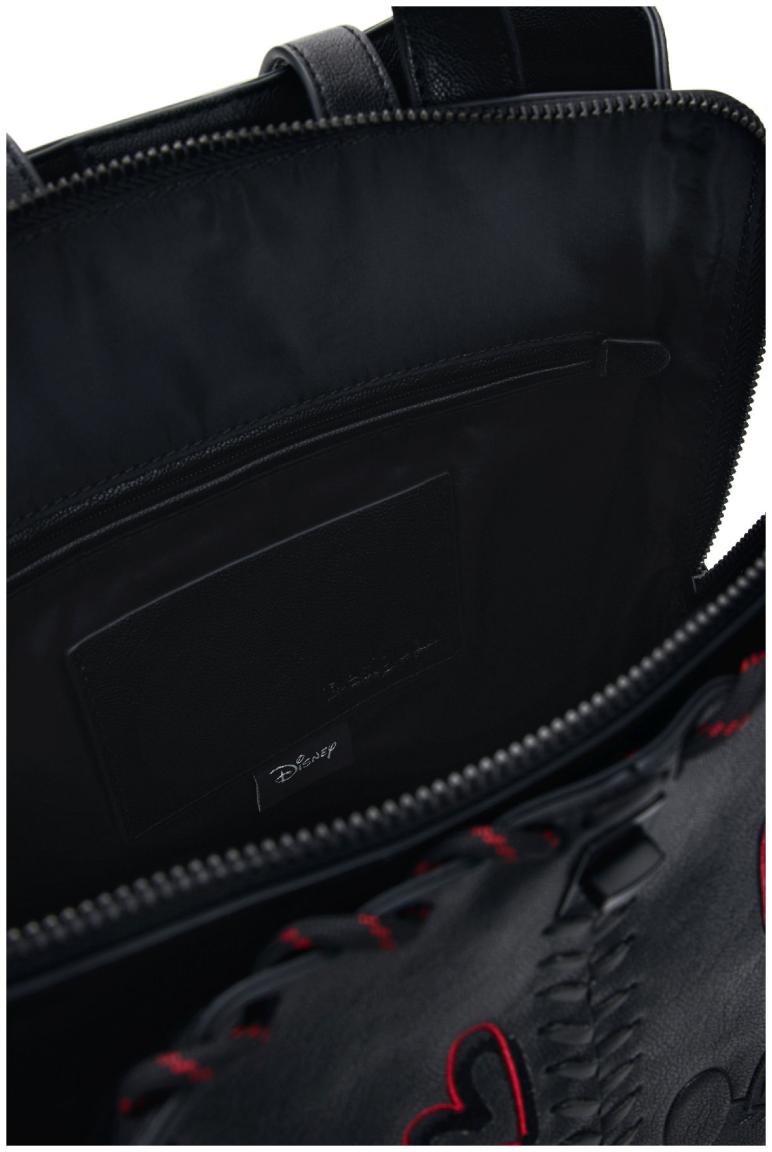 Desigual Daypack All Mickey rot Silhouette Minnie schwarz Sumy