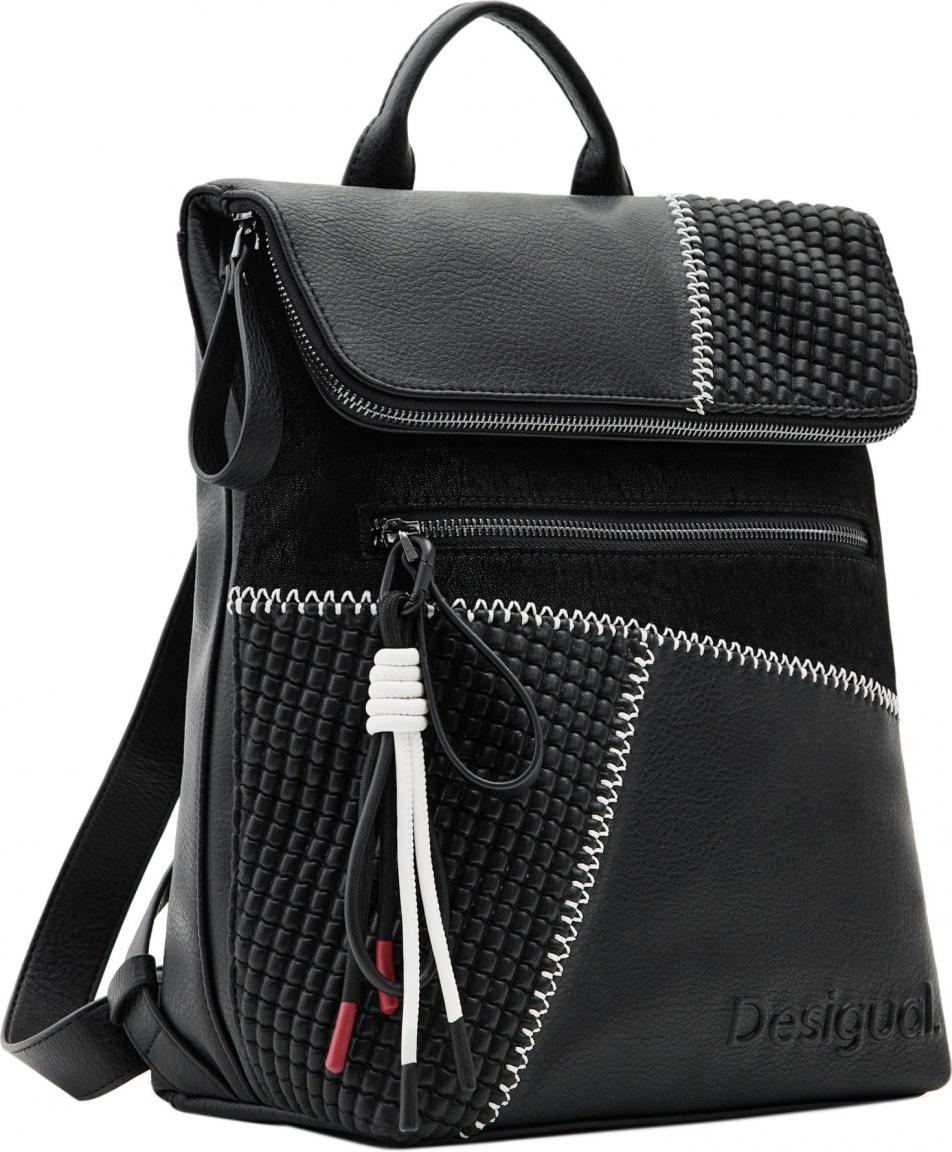 Desigual Daypack Nerano schwarz bestickt