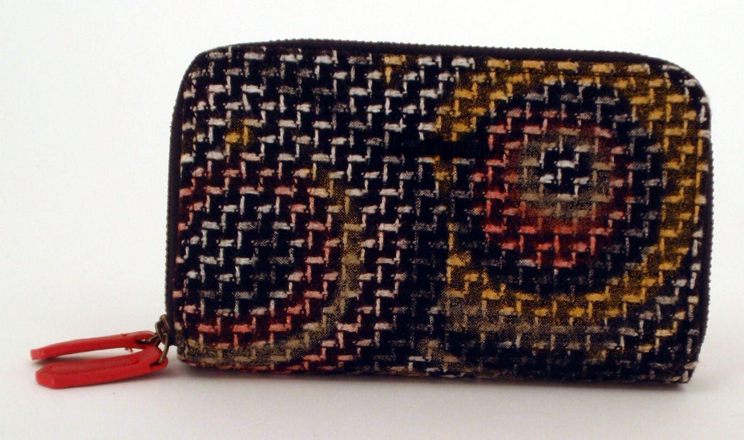 Desigual Geldbörse Double Zip Small Paint