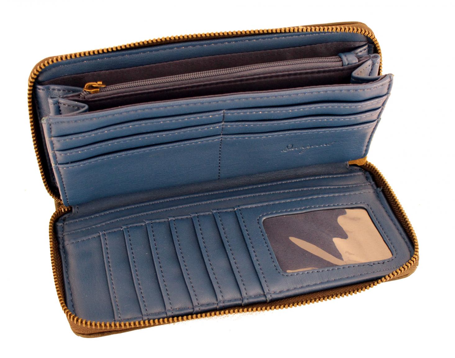 Desigual Geldbörse Fiona Atila bestickt rosa Mandala