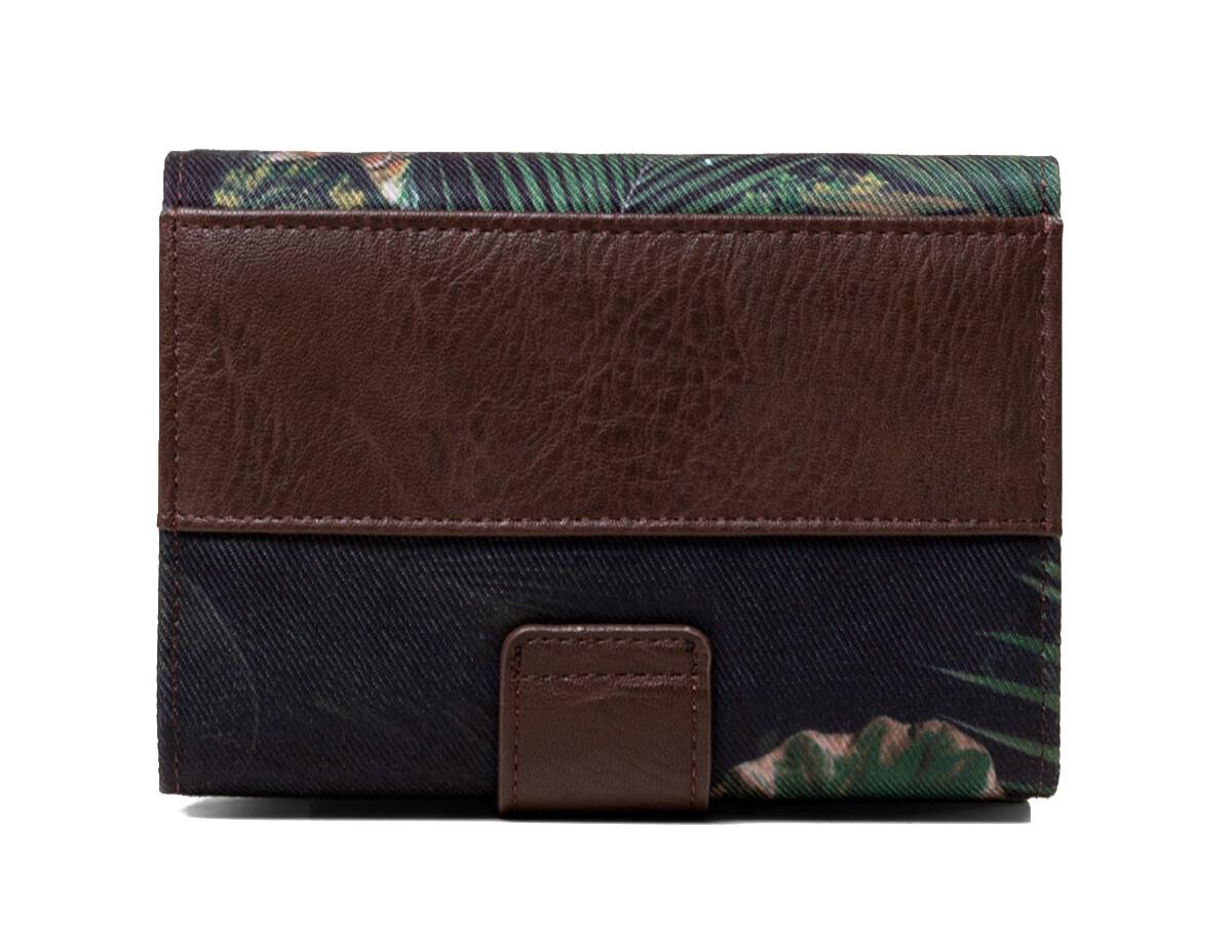 Desigual Geldbörse Lengueta S Bambola Schmetterlinge Blätter