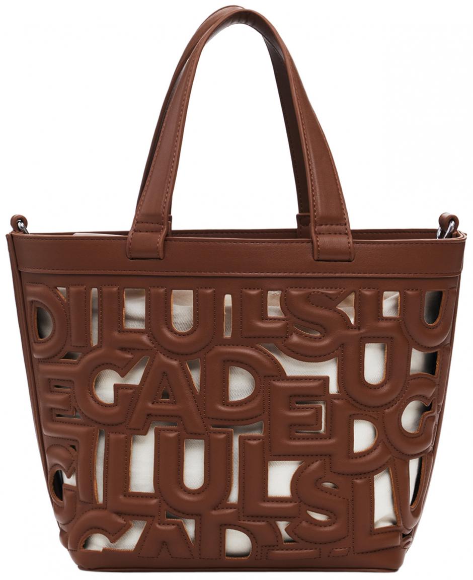 Desigual Handtasche cognac Maki Beutel Drawstring Valdivia
