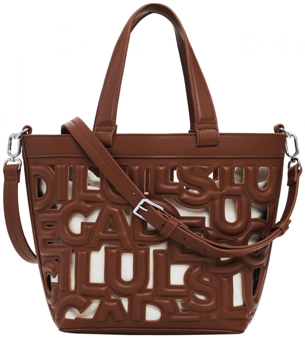 Desigual Handtasche cognac Maki Beutel Drawstring Valdivia