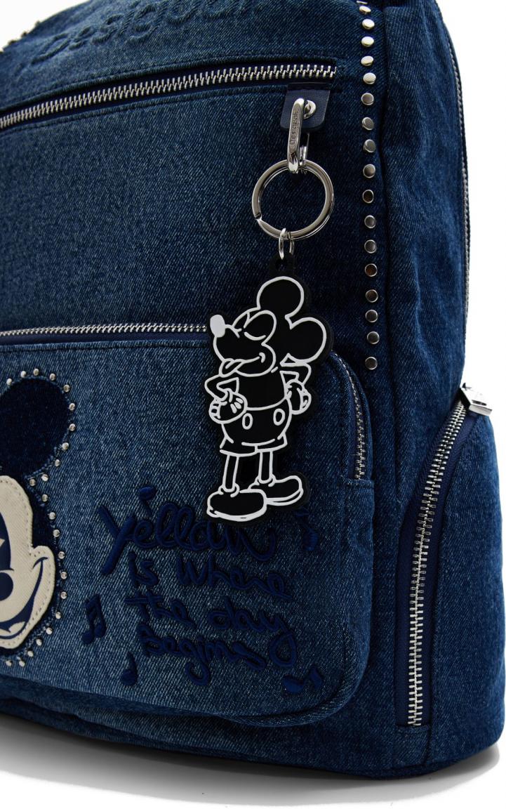 Desigual Jeansrucksack Mickey Rock Denim Chester Nieten
