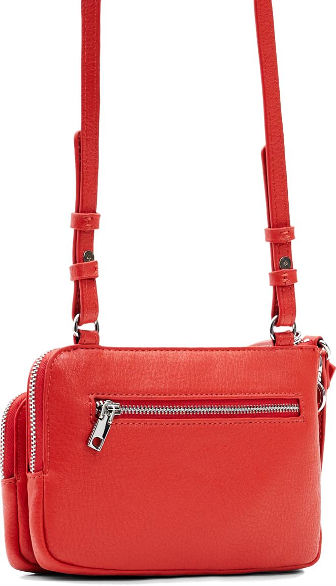 Desigual Mini Crossbodybag Börse Half Logo Linda Orange 