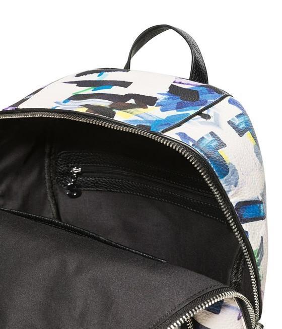 Desigual Rucksack Lima confetti bunt bedruckt weiß schwarz