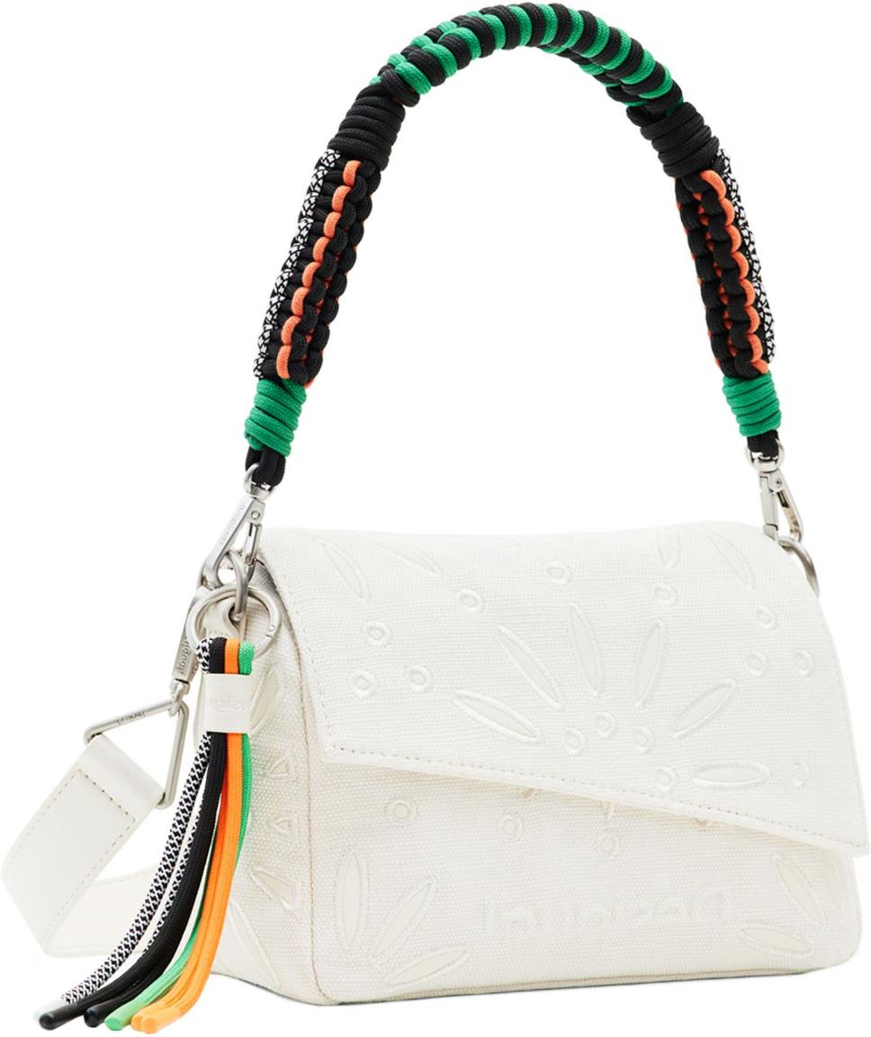 Desigual Schultertasche asymmetrisch Crudo Dandelion