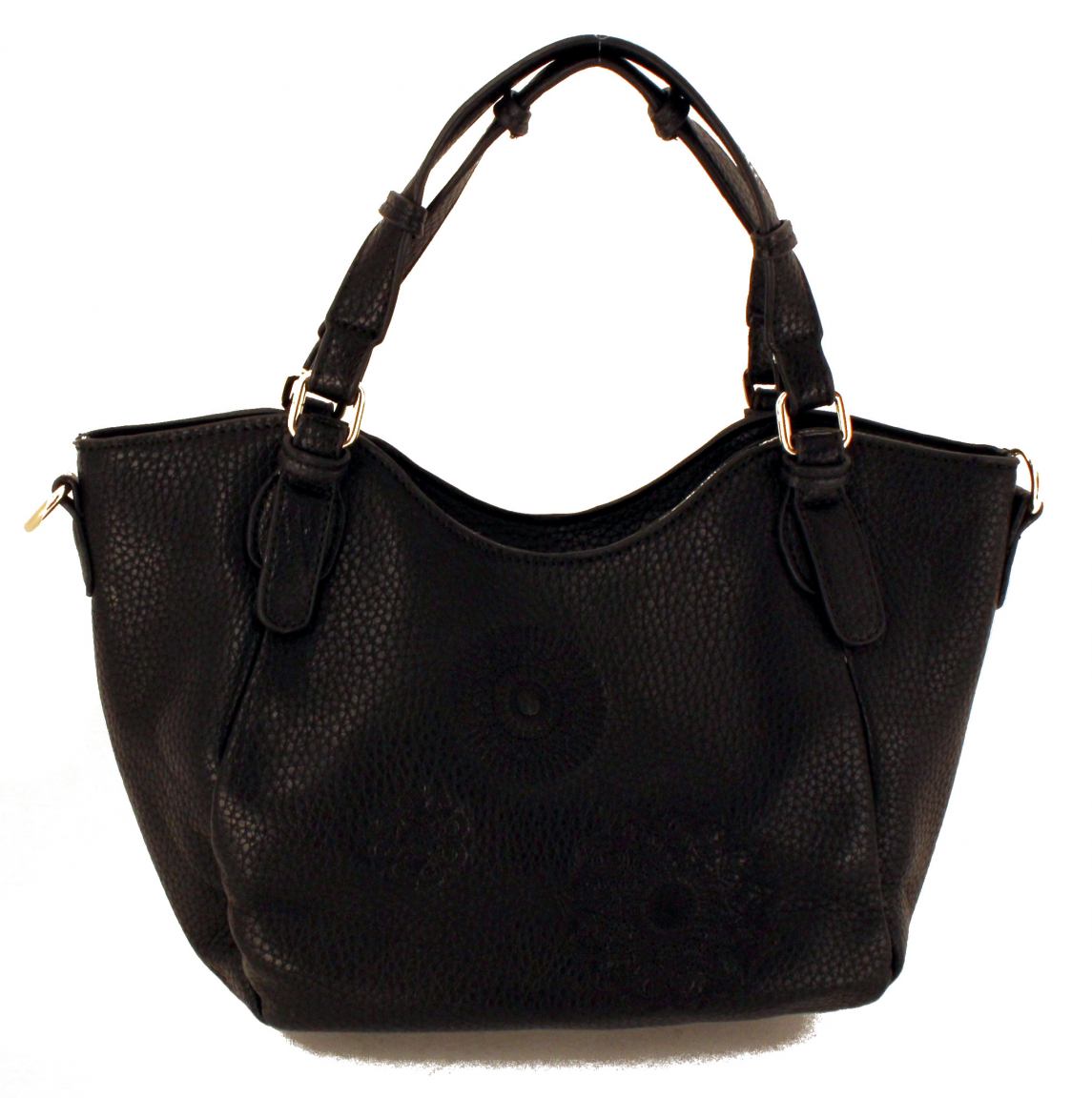 Desigual Shoppertasche Rotterdam Mini Alexa Stickerei Schwarz