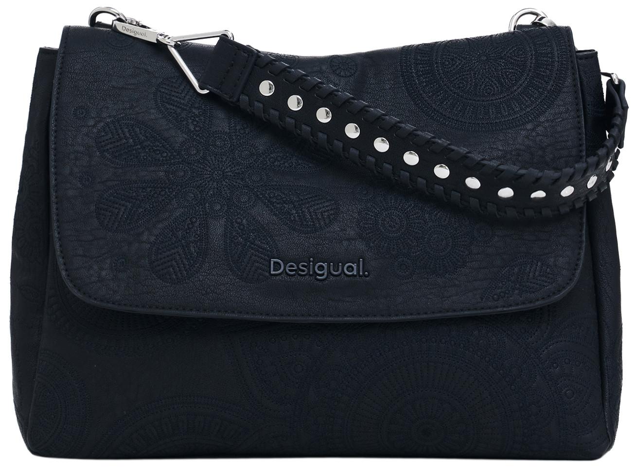 Desigual Taschenrucksack schwarz Dejavu Posadas Negro