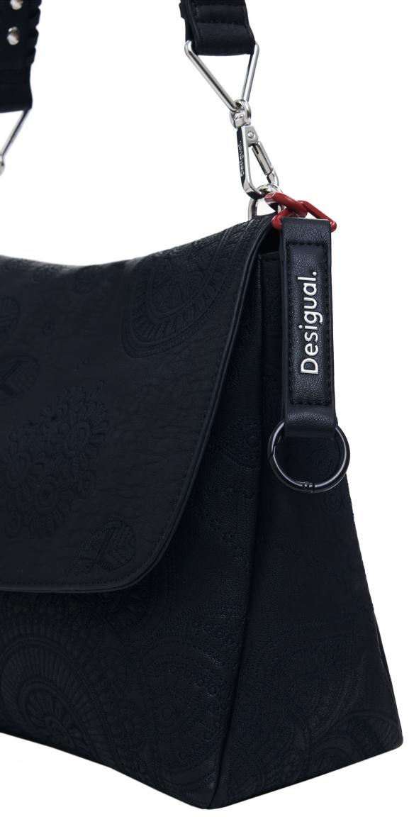 Desigual Taschenrucksack schwarz Dejavu Posadas Negro