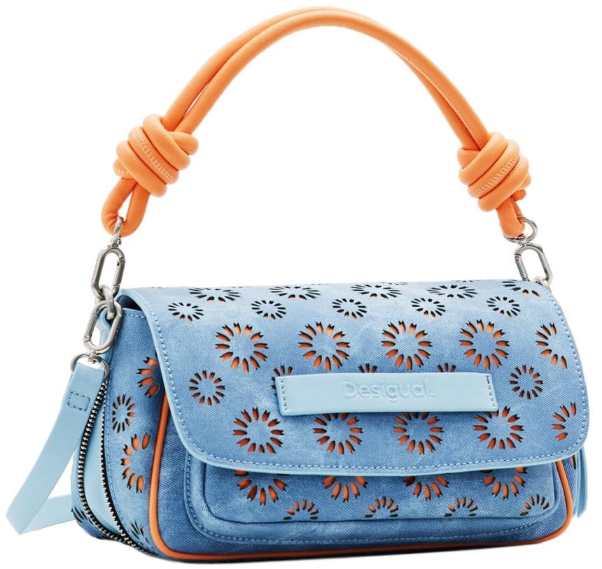 Desigual Überschlagtasche Denim Raw orange Amorina Tromso