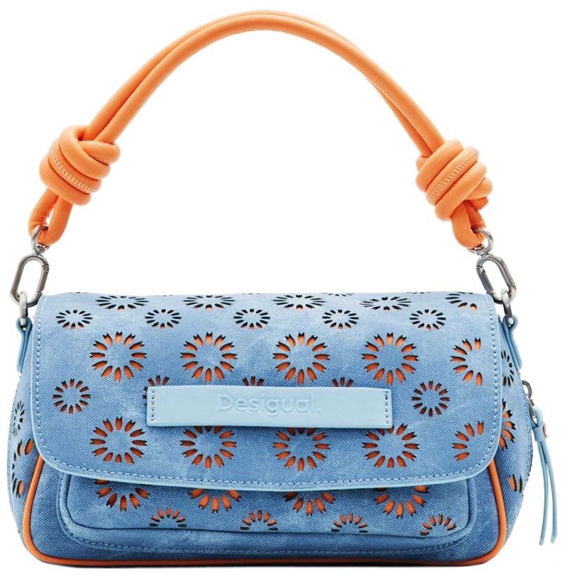 Desigual Überschlagtasche Denim Raw orange Amorina Tromso