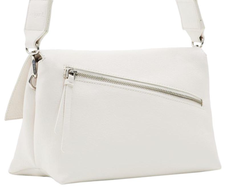 Desigual Überschlagtasche Venecia 2.0 Logo offwhite