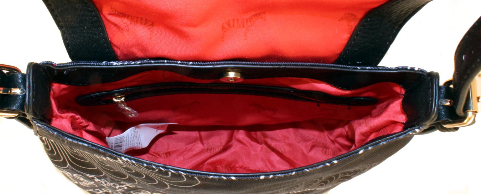 Desigual Umhängetasche Genova Deep Navy Nieten gold