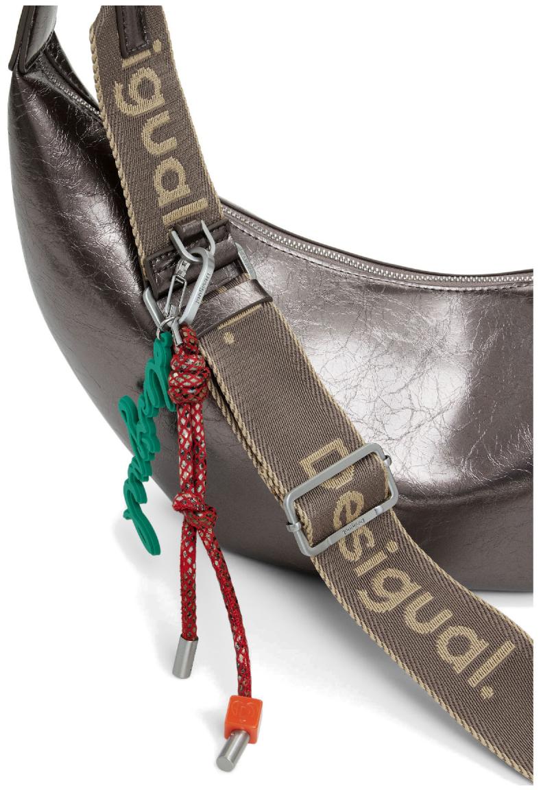 Desigual Umhängetasche Zante schimmernd Brushed haldbrund