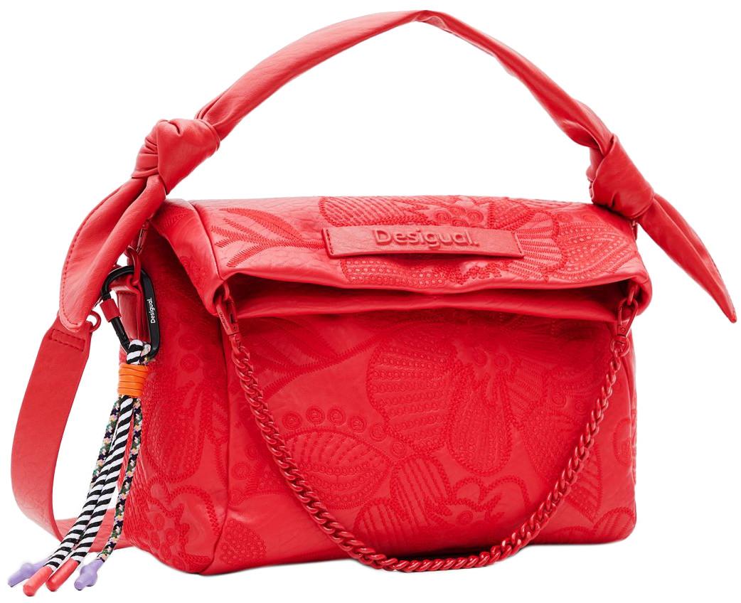 Desigual feminine Überschlagtasche rot Alpha Loverty Carmin