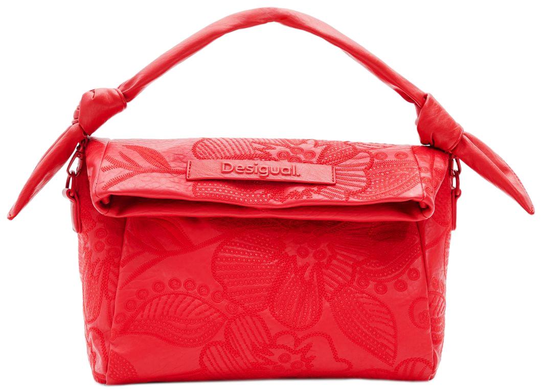 Desigual feminine Überschlagtasche rot Alpha Loverty Carmin