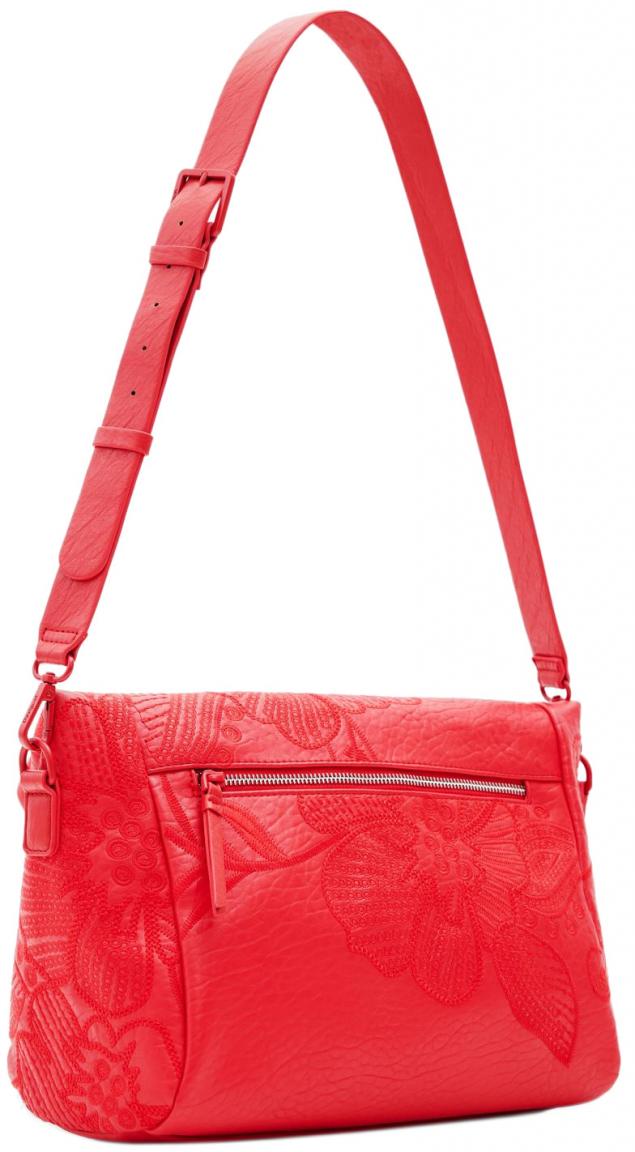 Desigual feminine Überschlagtasche rot Alpha Loverty Carmin