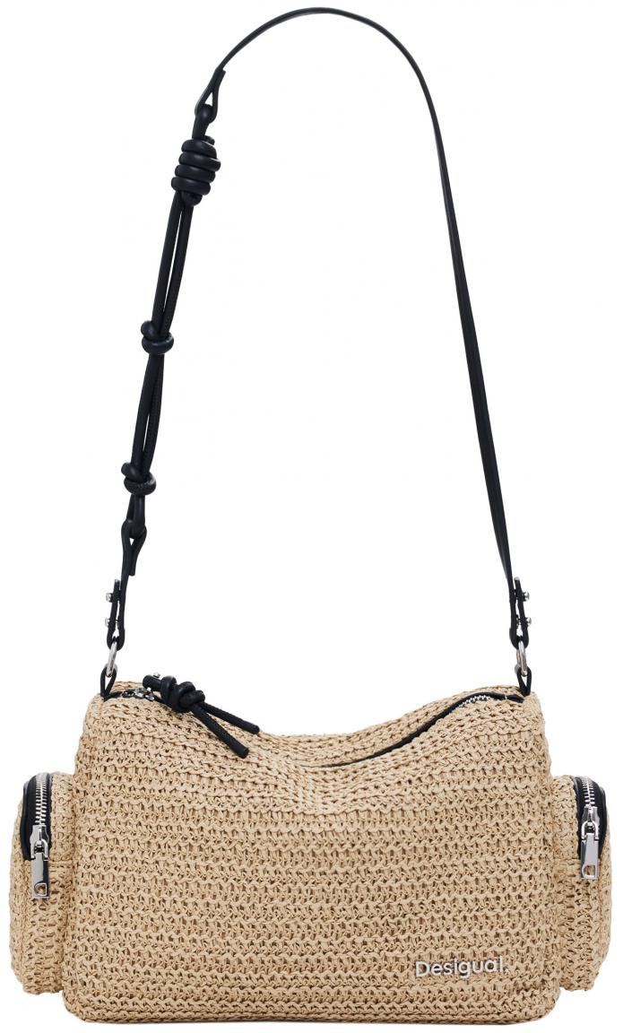Desigual große Handtasche Habana Bast Natural