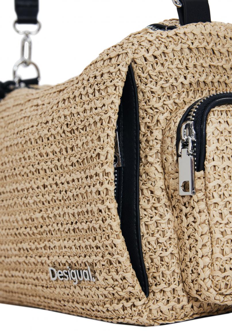 Desigual große Handtasche Habana Bast Natural