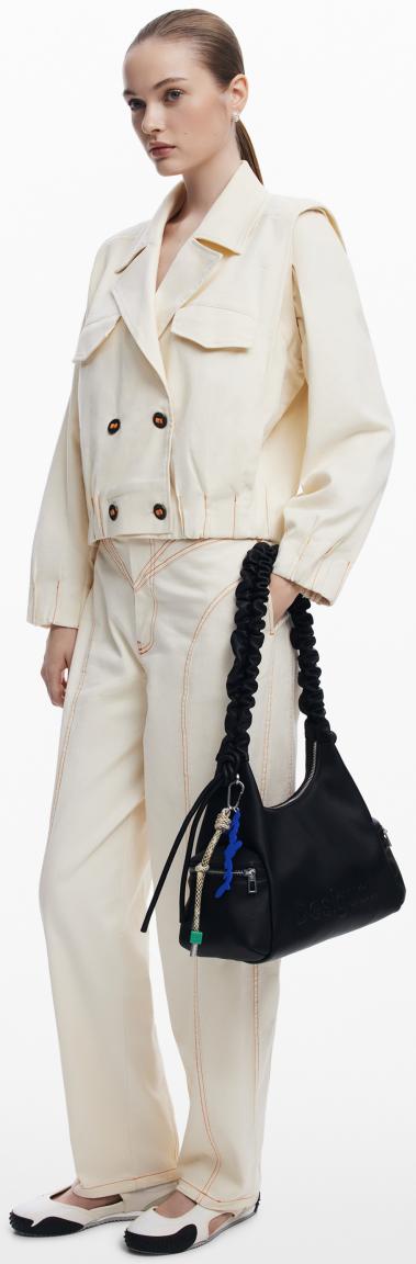 Desigual schwarz Damentasche Montville Tragegriff Negro klassisch 